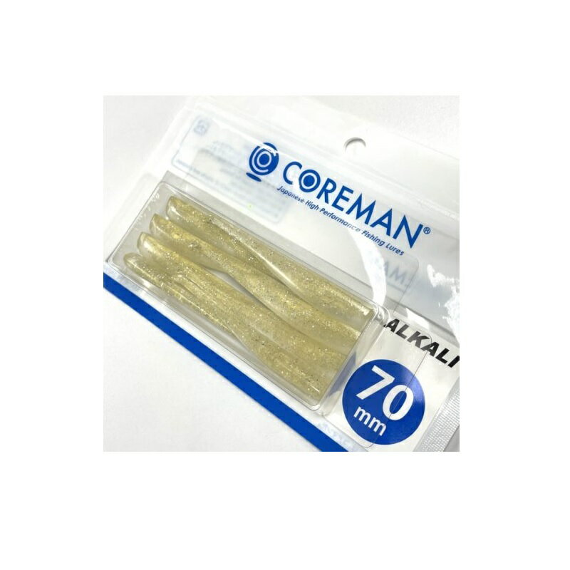 コアマン　アルカリ 70mm #018 ゴールドパール　【釣具　釣り具】