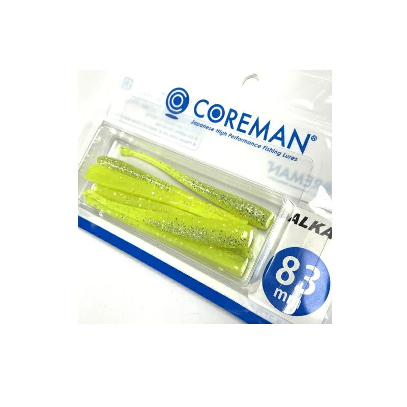 コアマン　アルカリ 83mm #007 チャートバック　【釣具　釣り具】