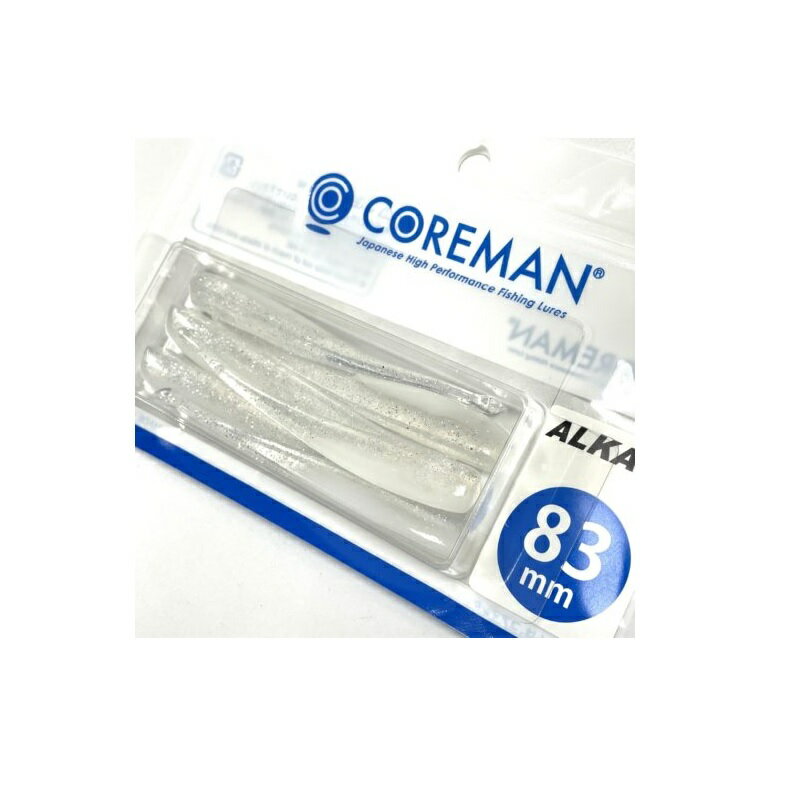 コアマン　アルカリ 83mm #026 シラス　【釣具　釣り具】