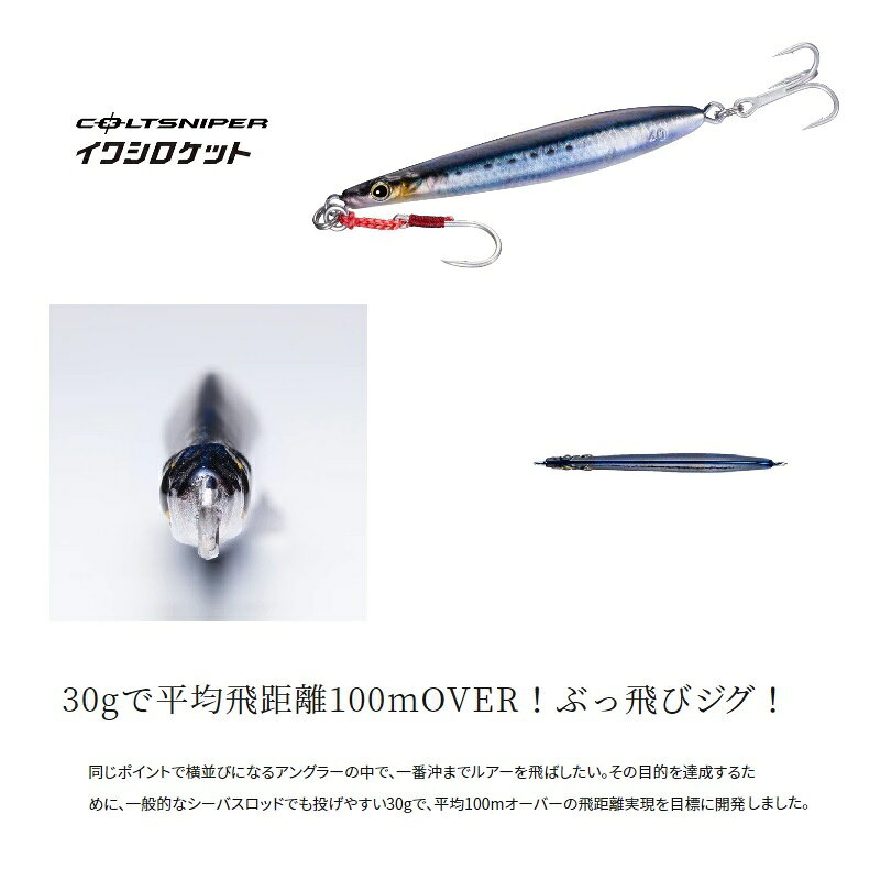 イワシロケット 20g STRグローアジ の商品画像2枚目