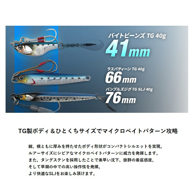 バンブルズ バイトビーンズ TG 60g イワシ/マグマウェーブホロ (3)
