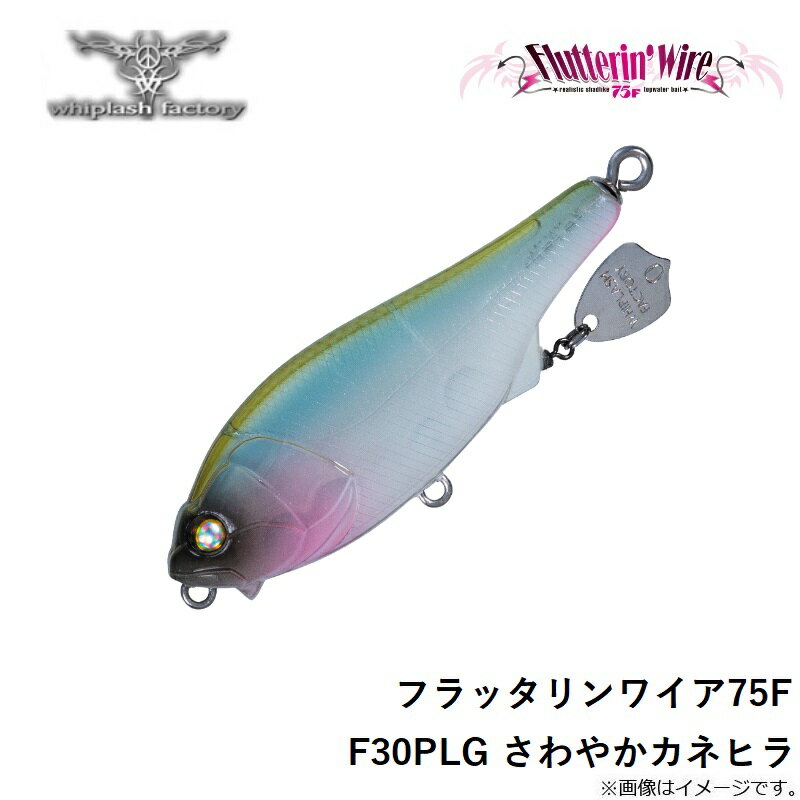 ウィップラッシュ　フラッタリンワイア75F F30PLG さわやかカネヒラ　【釣具　釣り具】