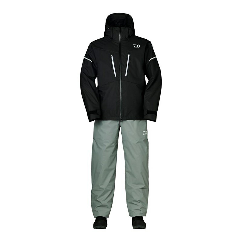 ダイワ　DW-9022 PVCオーシャンサロペットウインタースーツ ブラック 3XL　【釣具　釣り具】