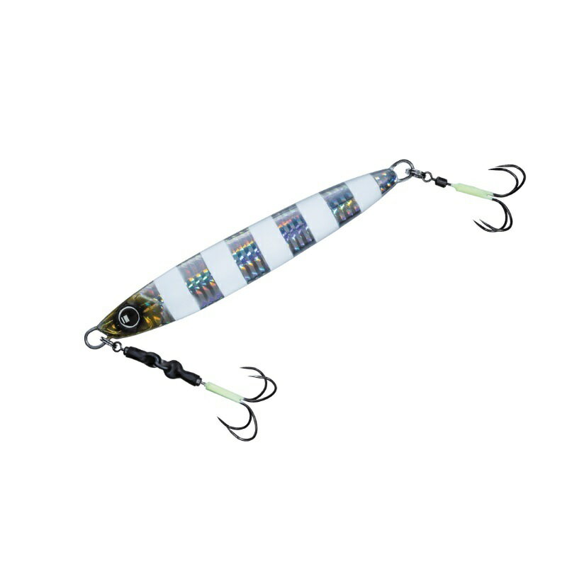 メジャークラフト FJTJ-130 ファーストジグ タチウオジギング 130g #007 ゼブラグロー