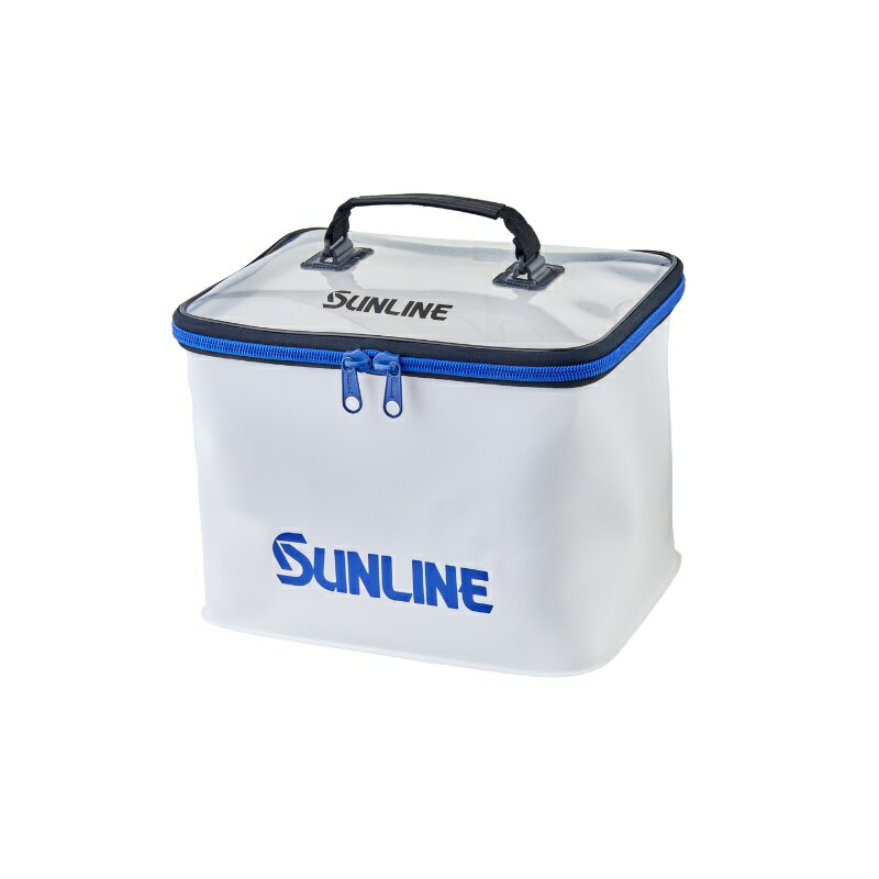 サンライン バッグ（釣り用） サンライン(Sunline)　SFB-0643 シューズバッグ ホワイト　【釣具　釣り具】