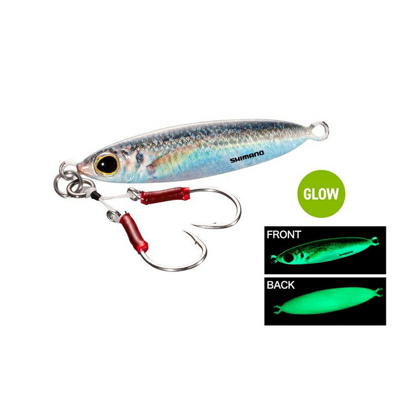 シマノ JM-506Q コルトスナイパー ワンダーフォール 60g 006 STRグローアジ