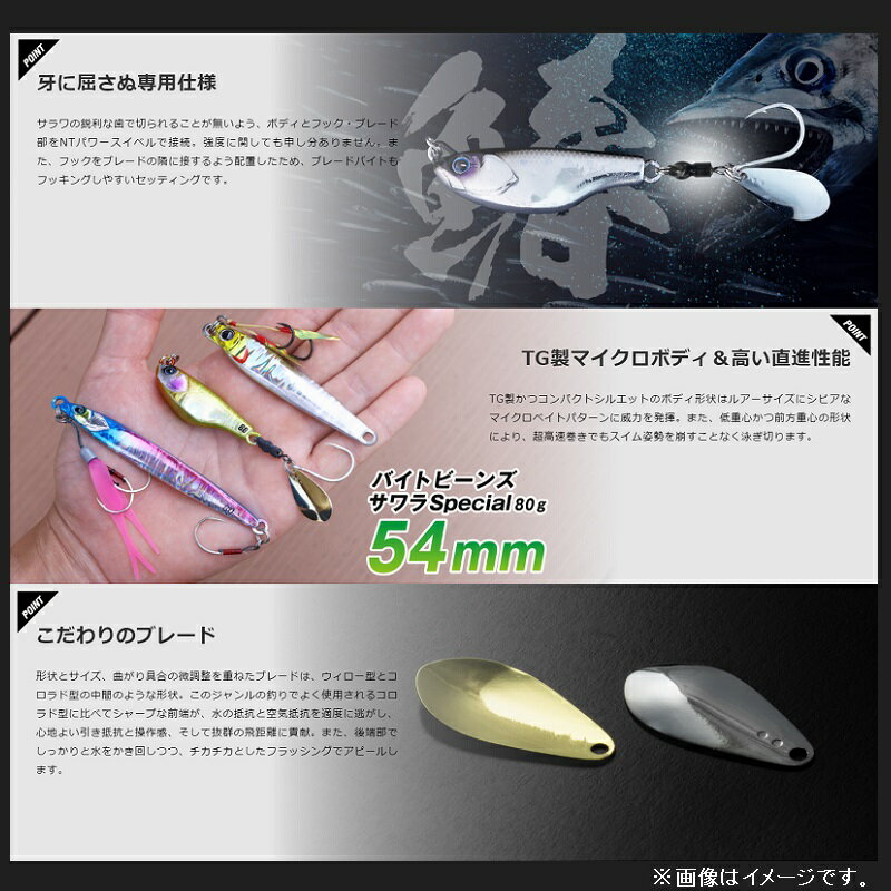バンブルズ バイトビーンズ TGサワラSpecial 40g サワラスパーク (2)