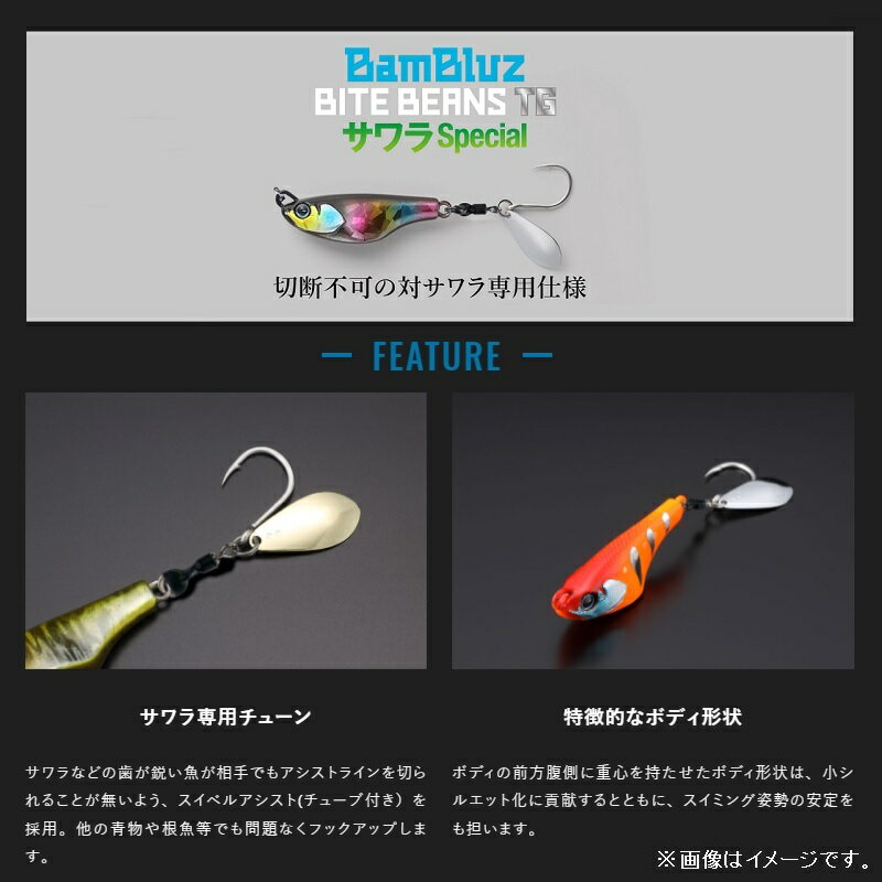 バンブルズ バイトビーンズ TGサワラSpecial 40g サワラスパーク (3)