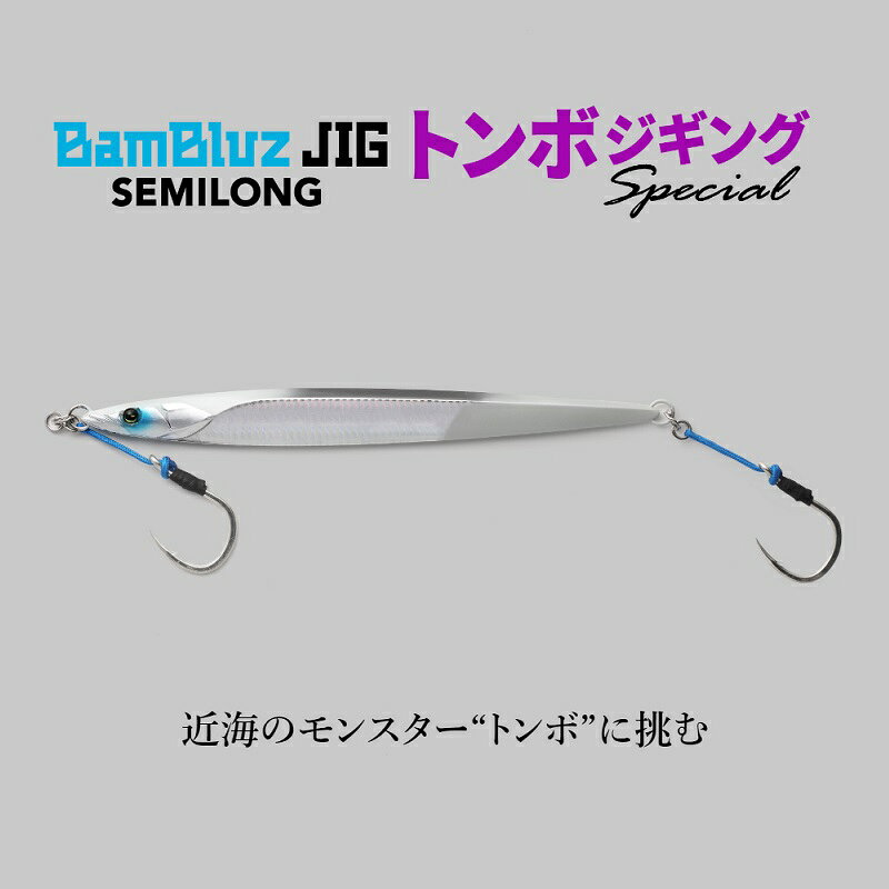 バンブルズジグセミロング トンボジギングSpecial 320g ミラーシルバー の商品画像2枚目