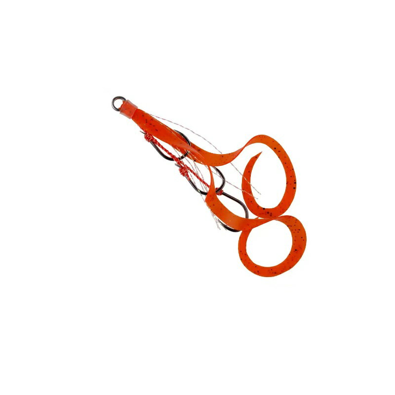 スタート　U-46 替ユニット トリプルフックショートカーリー M #46 バーミリオン　【釣具　釣り具】