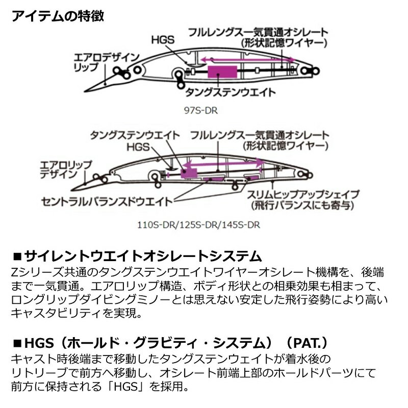 ショアラインシャイナーZセットアッパー145SDR ショアラインシャイナーZセットアッパー145SDR アデル不夜城 (3)