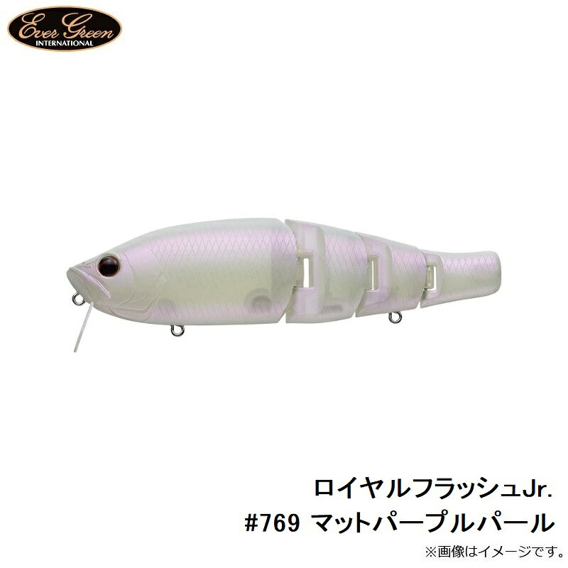 エバーグリーン　ロイヤルフラッシュJr. #769 マットパープルパール　【釣具　釣り具】 fto-r-10220583 釣具のFTO サンプル画像3