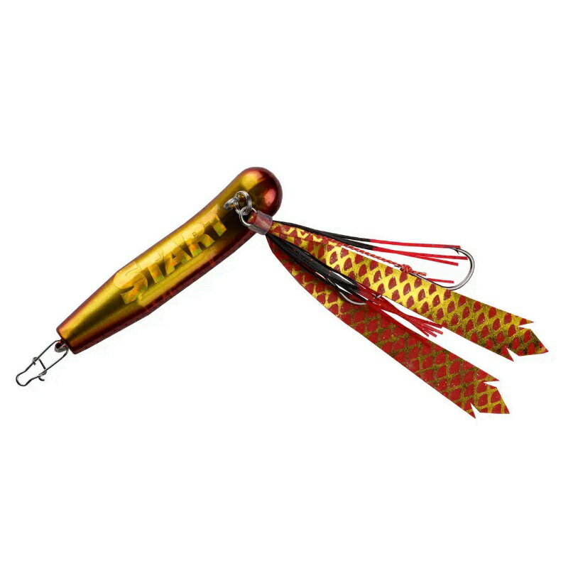 スタート BS80-02 ボトムステップ 80g アカキン 【釣具 釣り具】