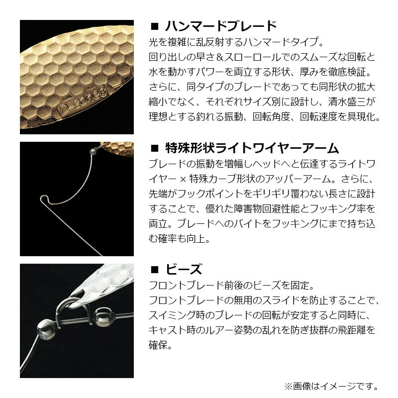 エバーグリーン Dゾーン 3/4oz DW #...の紹介画像3