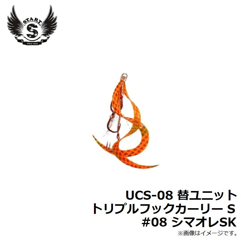 替ユニット トリプルフックカーリー S #08 シマオレSK の商品画像3枚目