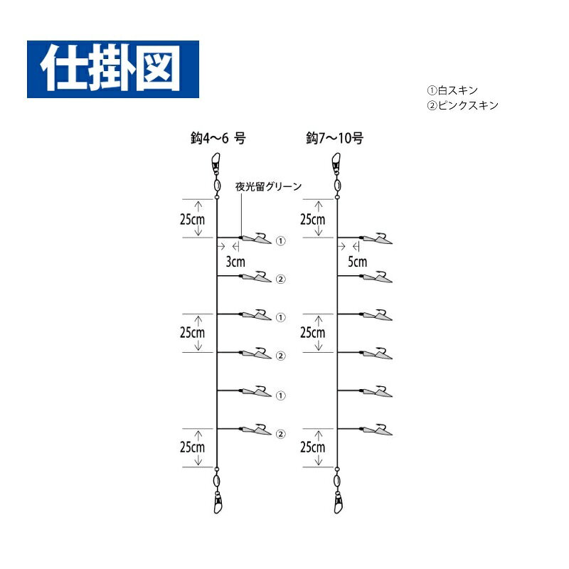 ハヤブサ　AS-010 港めぐり 秋田 シーガー 6-2　【釣具　釣り具】 fto-r-10225238 釣具のFTO サンプル画像2