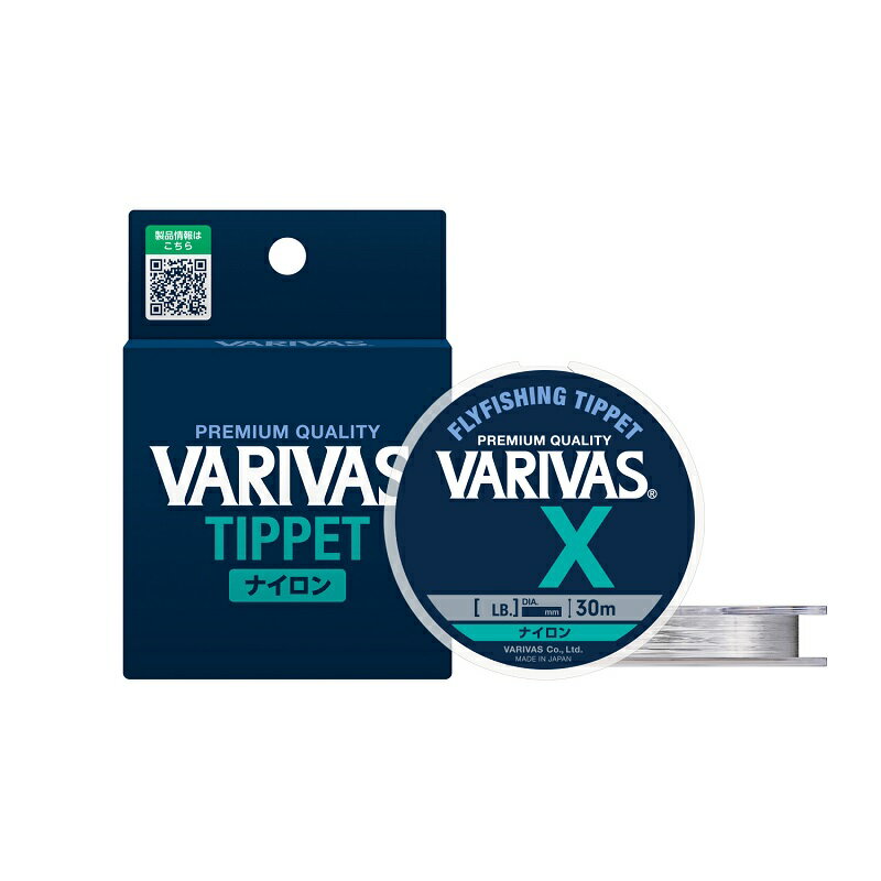 バリバス　VARIVAS ティペット ナイロン 30m 3X　【釣具　釣り具】