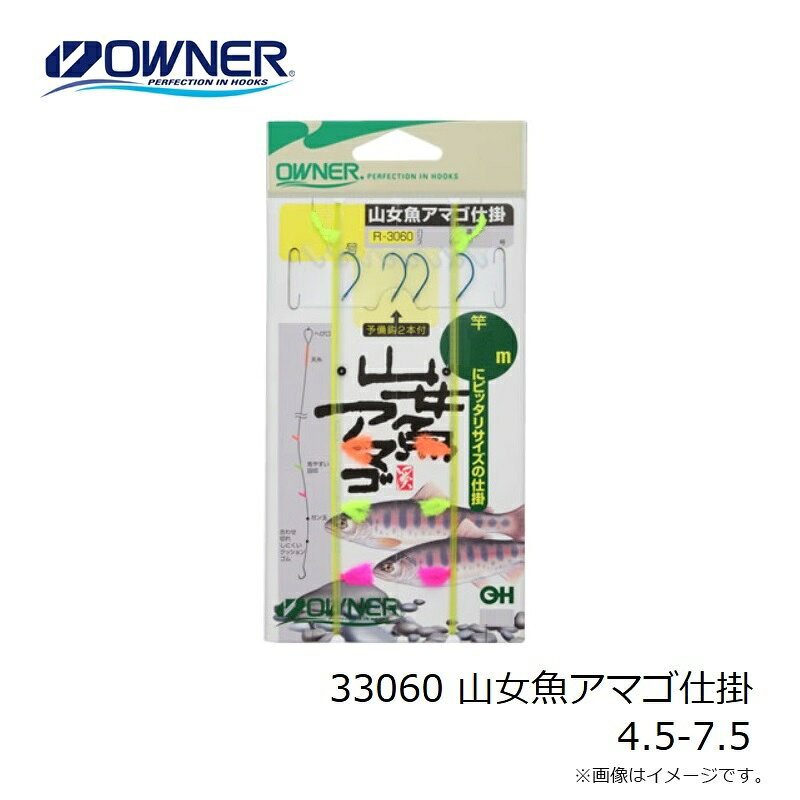 オーナー　33060 山女魚アマゴ仕掛 4.5-7.5　【釣具　釣り具】 fto-r-10228039 釣具のFTO サンプル画像3