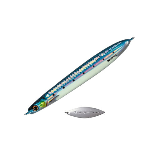 メジャークラフト MAKI-JET40L マキジグJET ライブベイト 40g #099 ダメージ腹グローイワシ(ケイムラ) メジャークラフト MAKI-JET40L マキジグJET ライブベイト 40g #099 ダメージ腹グローイワシ(ケイムラ)