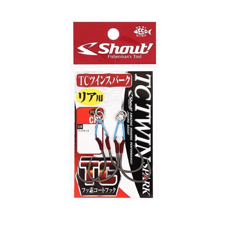 シャウト　340TT TCツインスパーク 3cm 1　【釣具　釣り具】
