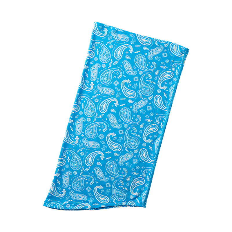 リバレイ　7528 RBB COOLINGネックガードロング ブルーペイズリー　【釣具　釣り具】