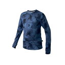 がまかつ GM3704 NFZ ロングスリーブクールTシャツ 3L ネイビーカモフラージュ 【釣具 釣り具】(4)