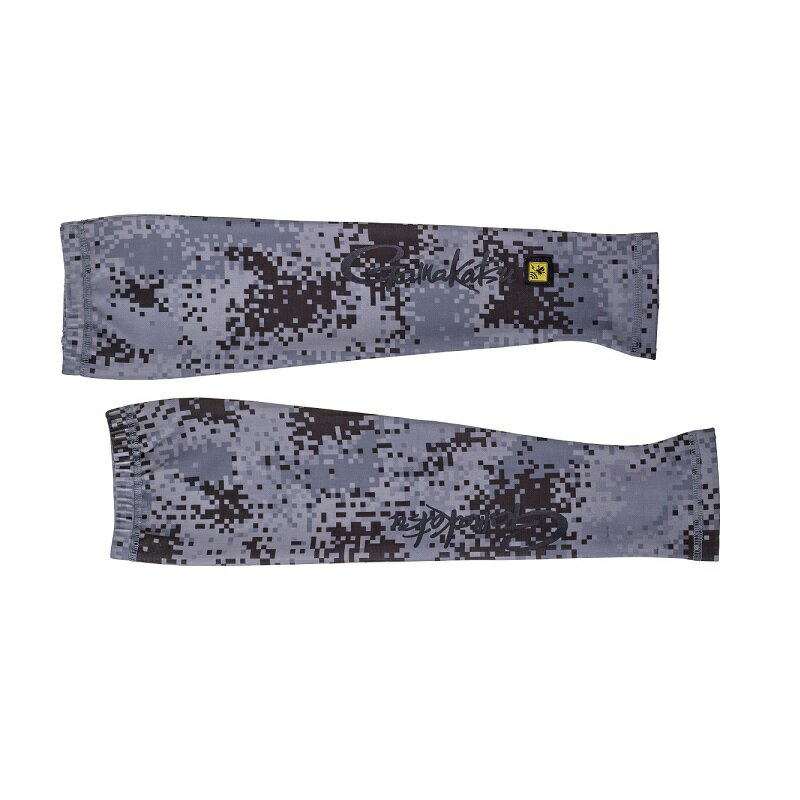 がまかつ　GM3706 NFZ クールアームカバー 3L ブラックカモフラージュ　【釣具　釣り具】