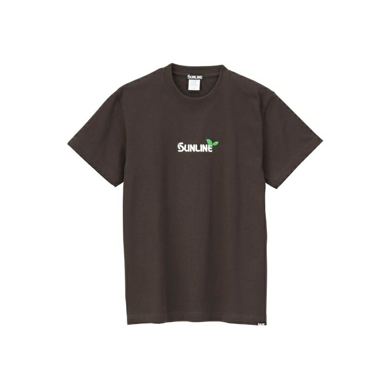 サンライン　SUW-15303T オーガニックコットンTシャツ L ブラック　【釣具　釣り具】