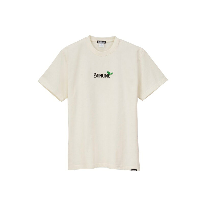 Wear - サンライン　SUW-15303T オーガニックコットンTシャツ M ホワイト　【釣具　釣り具】
