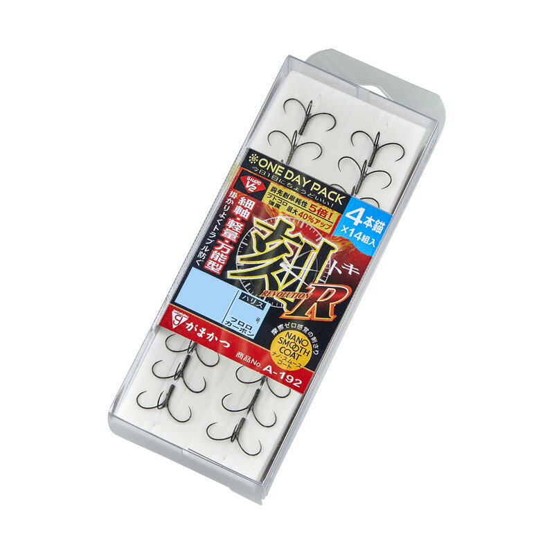 がまかつ A192 OP G-HARD V2 刻R 4本錨 6.5-1.2 NSC 【釣具 釣り具】