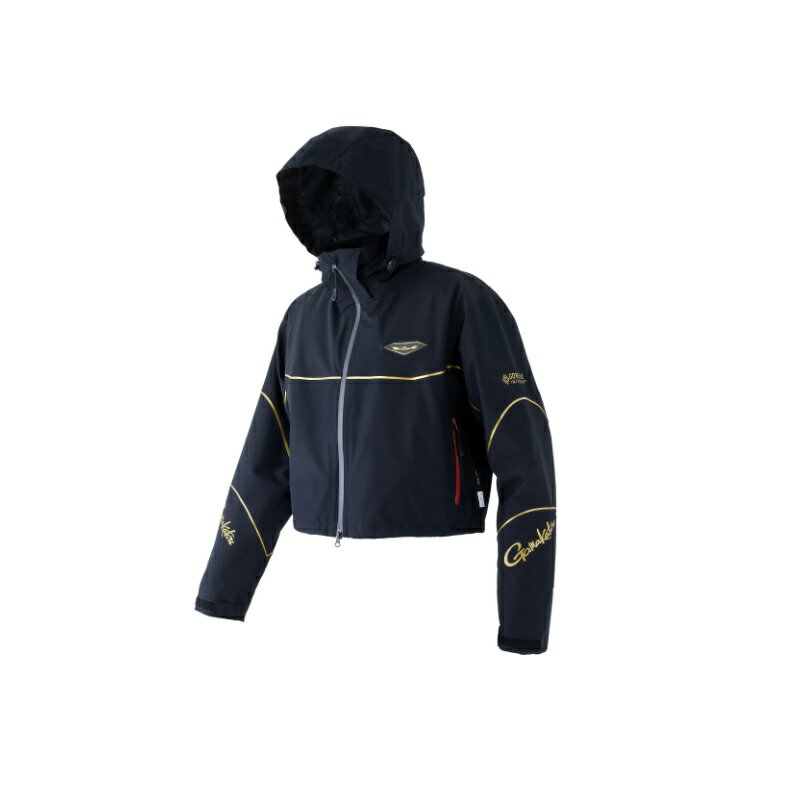 がまかつ　GM3686 G-TEXインフィニアムショートレインギア M ブラック　【釣具　釣り具】