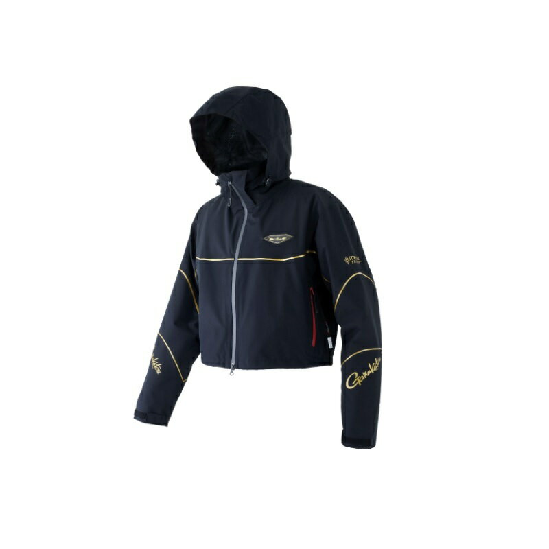 がまかつ　GM3686 G-TEXインフィニアムショートレインギア 5L ブラック　【釣具　釣り具】