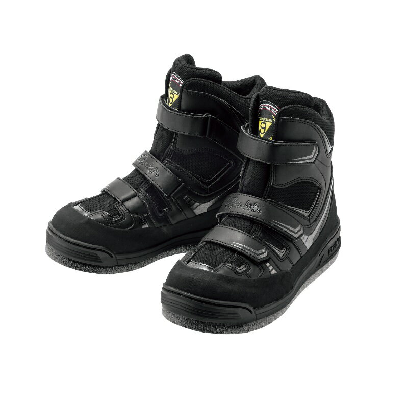 Wear - がまかつ　GM4514 フェルトスパイクシューズ(パワーT) 5L ブラック/ブラック