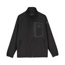 サンライン SUW-02211 撥水DRYフルジップブルゾン L ブラック 【釣具 釣り具】