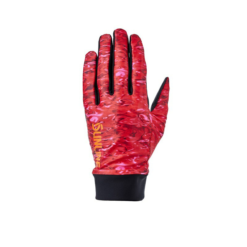サンライン　SUG-702 サングローブ(ノーカット) L レッド　【釣具　釣り具】