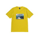 ダイワ DE-6123 グラフィックTシャツ サラシ スモークイエロー L【夏物衣料大処分】(4)