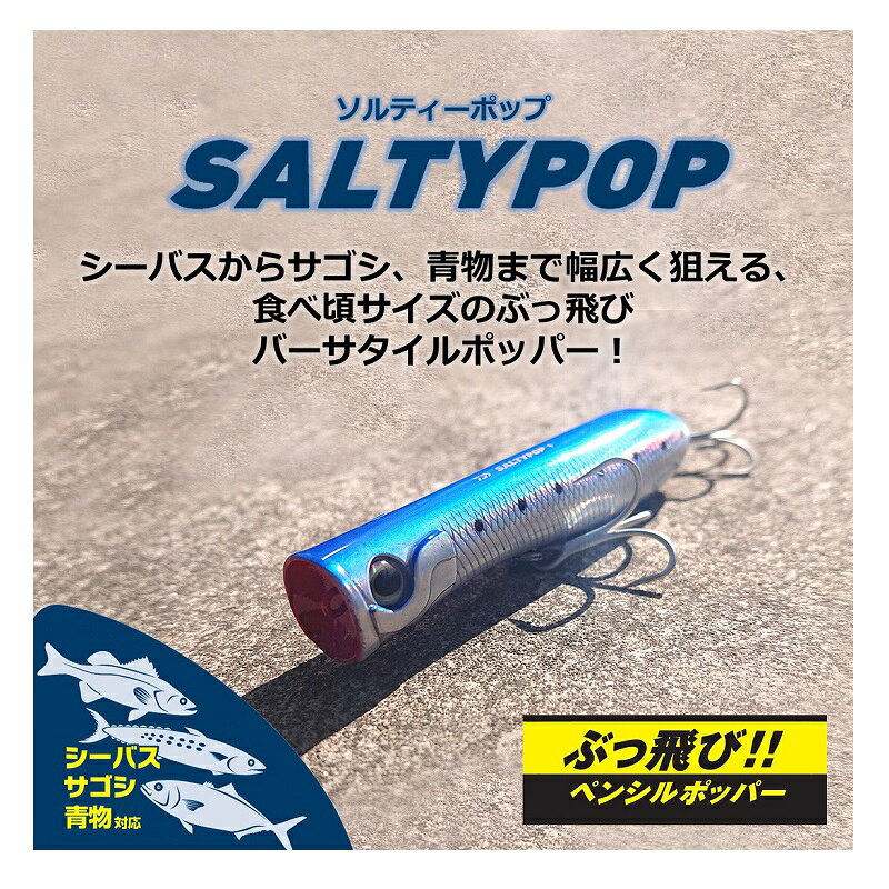 ソルティーポップ95F ケイムラギンギライワシグローベリー の商品画像2枚目