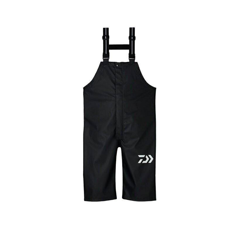 ダイワ　DR-6323P PUオーシャンハーフサロペット ブラック 3XL　【釣具　釣り具】