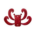 ダイワ 快適 タコの抱き蟹カーリー レッドラメ