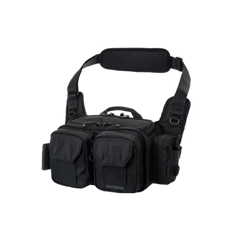 Bag - シマノ　BS-221W タフショルダー S ブラック　【釣具　釣り具】