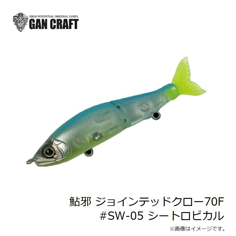 ガンクラフト　鮎邪 ジョインテッドクロー70F #SW-05 シートロピカル　【釣具　釣り具】 fto-r-10237293 釣具のFTO サンプル画像3