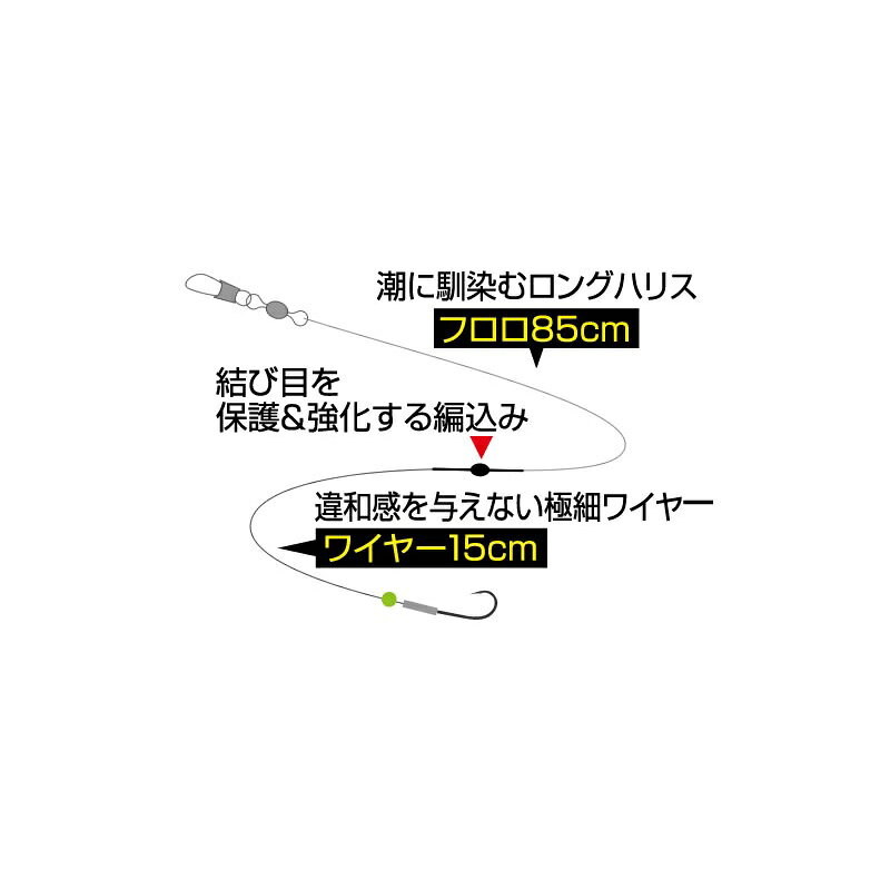 オーナー　Z-3568 誘っちゃう太刀魚 キビナゴ中　【釣具　釣り具】 fto-r-10239064 釣具のFTO サンプル画像2