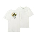 シマノ SH-003V オーガニックコットン グラフィック Tシャツ XS アイボリー【在庫限り特価】【夏物衣料大処分】