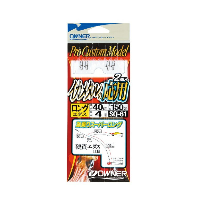 オーナー　SQ-61 イカメタルの応用 ロング