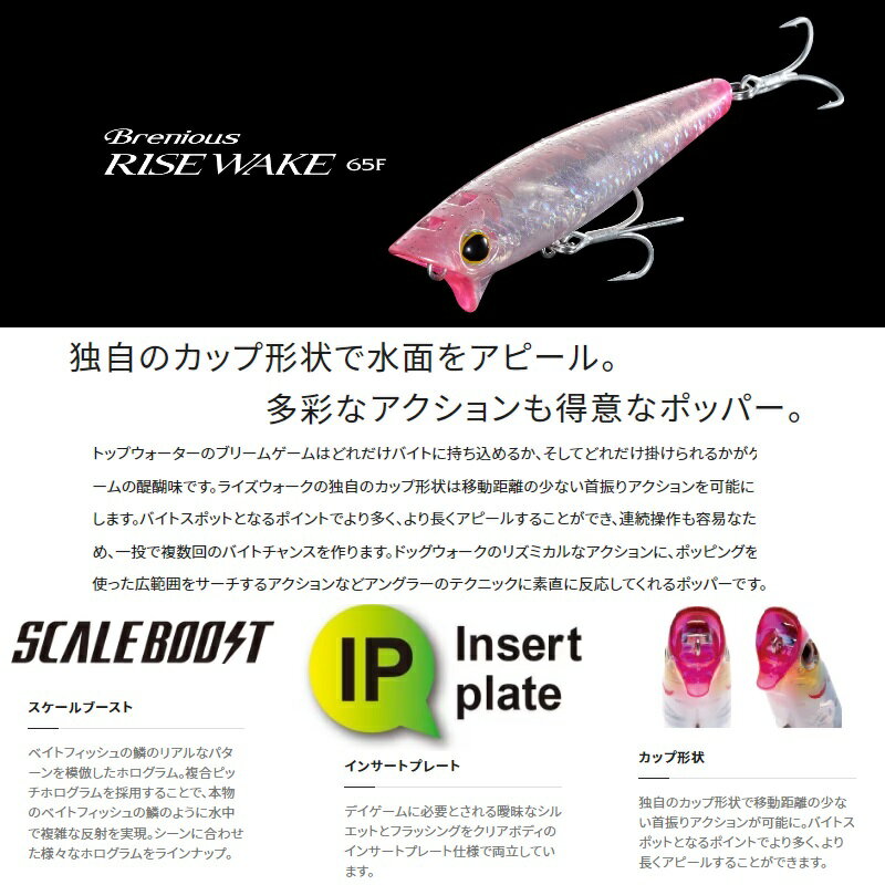 ライズウォーク 65F STクリアアカキン (2)