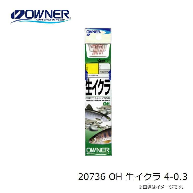 オーナー　20736 OH 生イクラ 4-0.3　【釣具　釣り具】 fto-r-10241671 釣具のFTO サンプル画像3