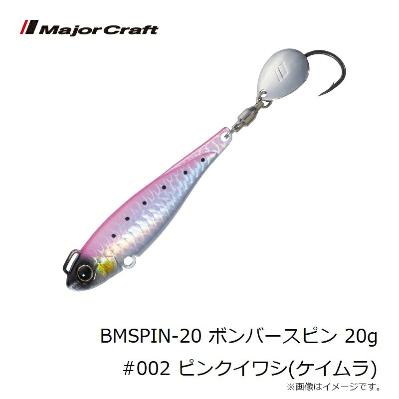 ジャイアントキリング ボンバースピン 20g ピンクイワシ(ケイムラ) の商品画像3枚目