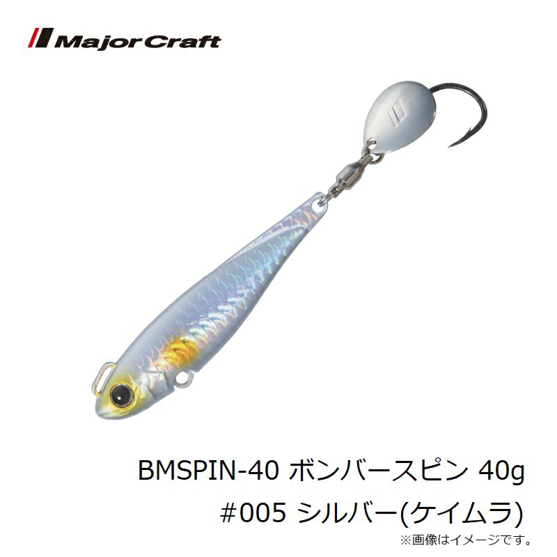 ジャイアントキリング ボンバースピン 40g シルバー(ケイムラ) (3)