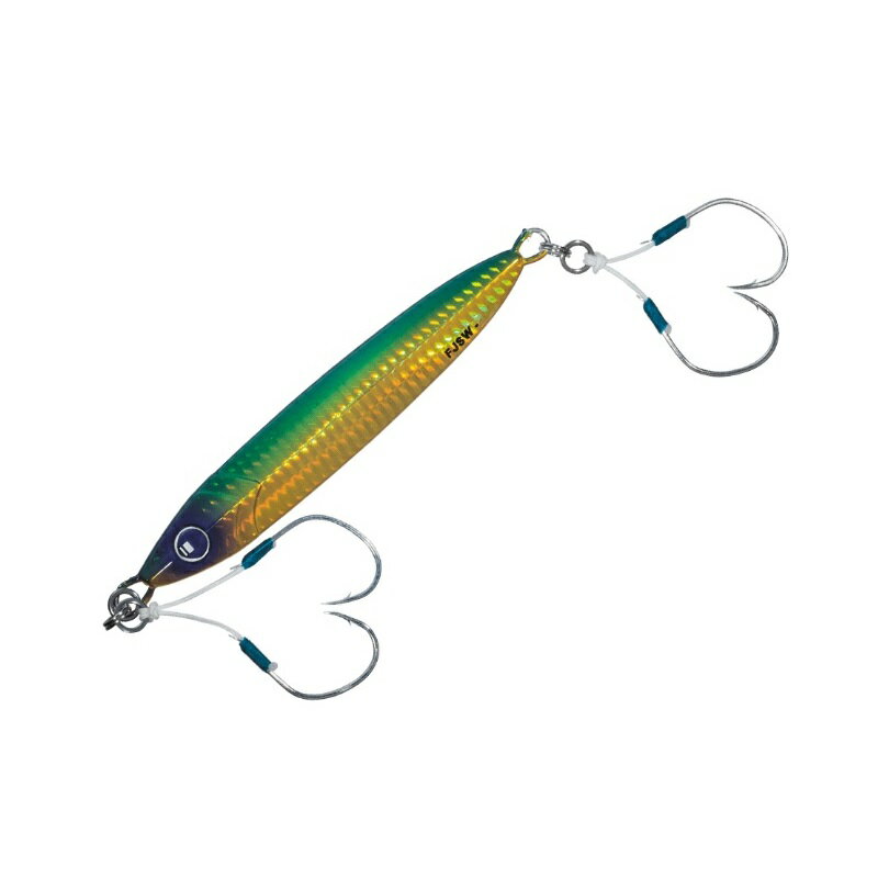 メジャークラフト　FJSW-300 ファーストジグ スロー 300g #011 グリーンゴールド(ケイムラ)