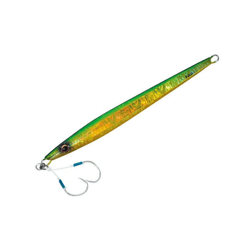 ファーストジグ ロング 200g グリーンゴールド(ケイムラ)